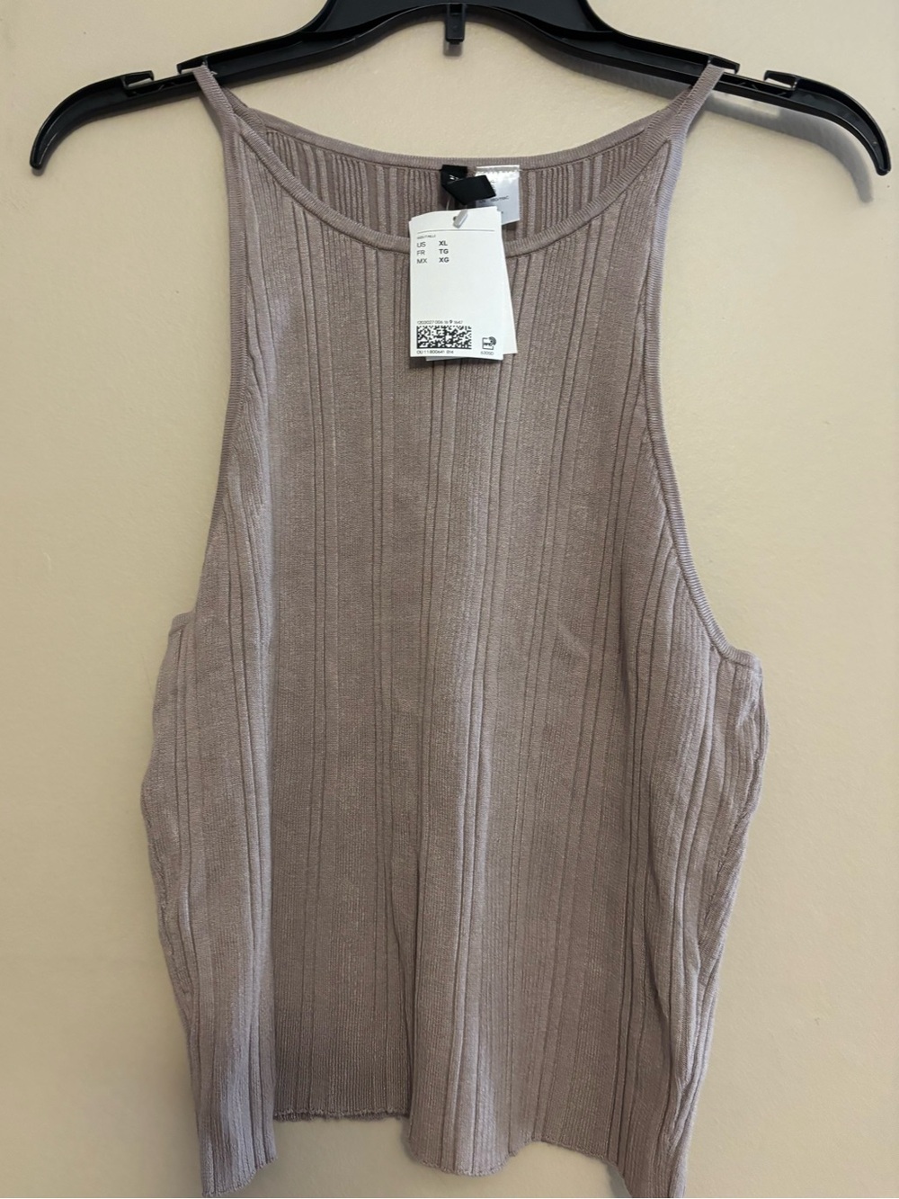 H&M Ribbed Spaghetti Strap Tunic โ Size XL โ NWT